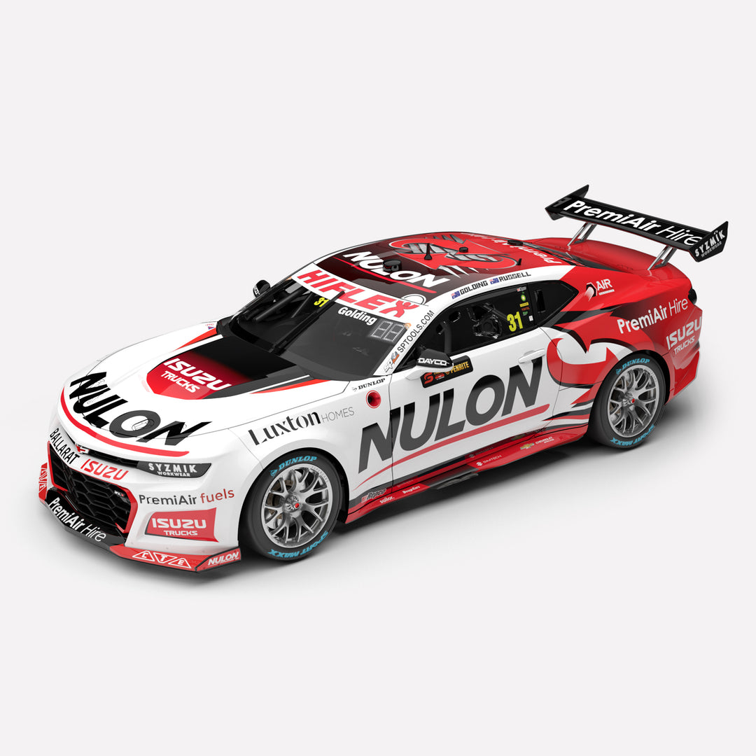 1:18 PremiAir Nulon Racing #31 Chevrolet Camaro ZL1 - 2024 Sandown 500 3rd Place (First Supercars Podium)