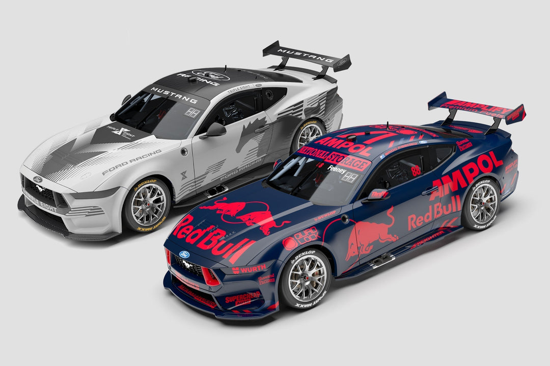 Testing. Testing. Two Stunning Triple Eight Race Engineering / Red Bull Ampol Racing Mustangs Announced
