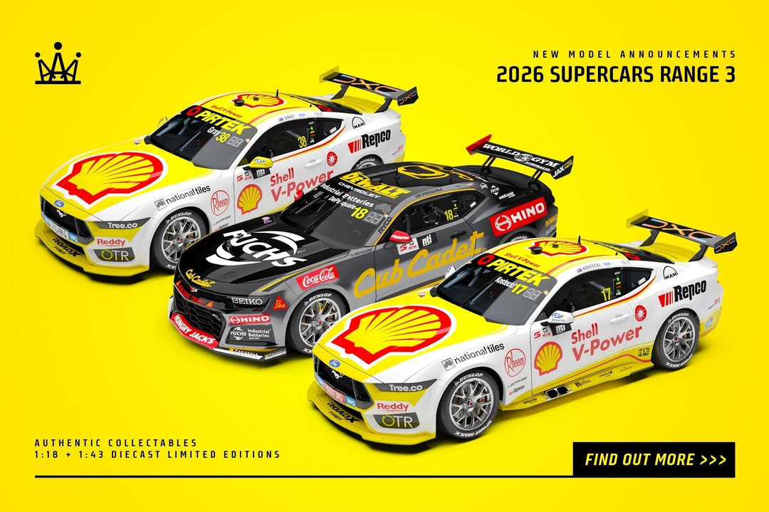 New Model Announcements: 2026 Supercars Range 3 - SVPRT + Team 18 Townsville 500 Cars