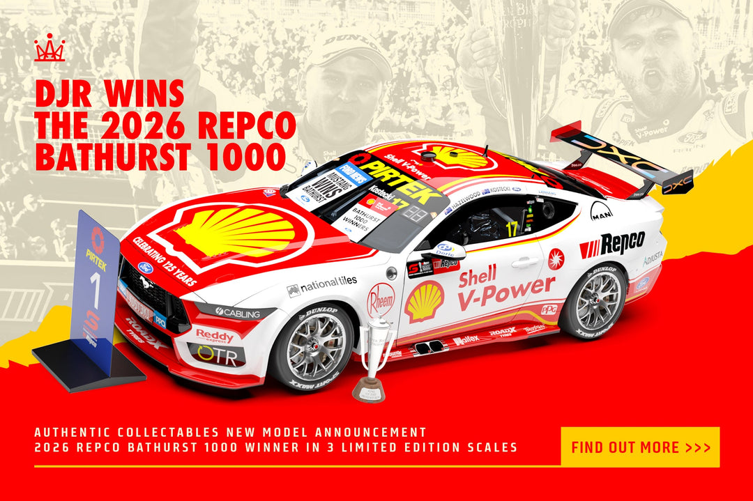Shell V-Power Racing Team #17 2026 Repco Bathurst 1000 Winner Announced In Three Scales