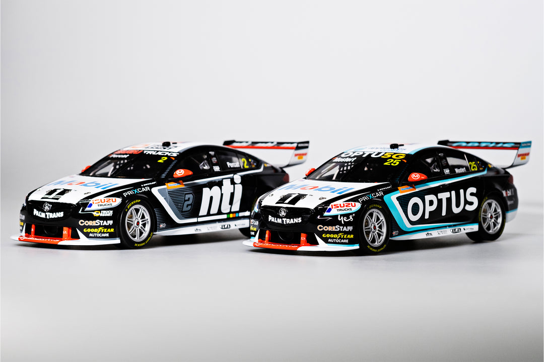 Now In Stock: 1:18 Scale 2022 Walkinshaw Andretti United Chaz Mostert AGP Winner & Nick Percat Season Commodores
