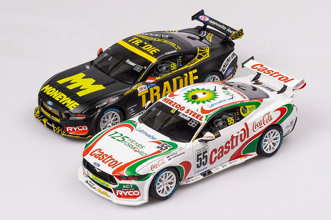 Randle's Retro Castrol Mustang Heads Two New Tickford Racing Releases In 1:18 Scale