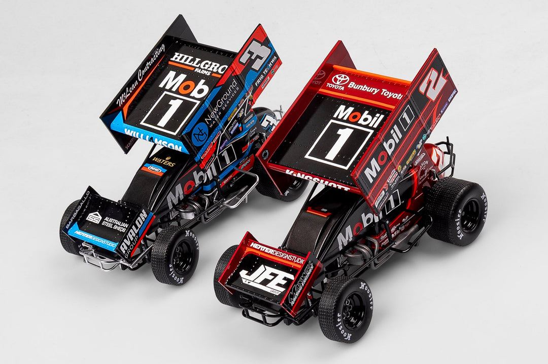 Dayne Kingshott and Callum Williamson Sprintcars Have Arrived in 1:18