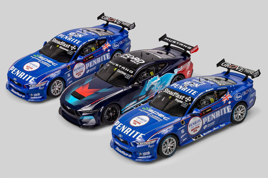 Mustang Magic! Penrite Racing Retros + A Ford Performance Special Land in 1:18 Scale!