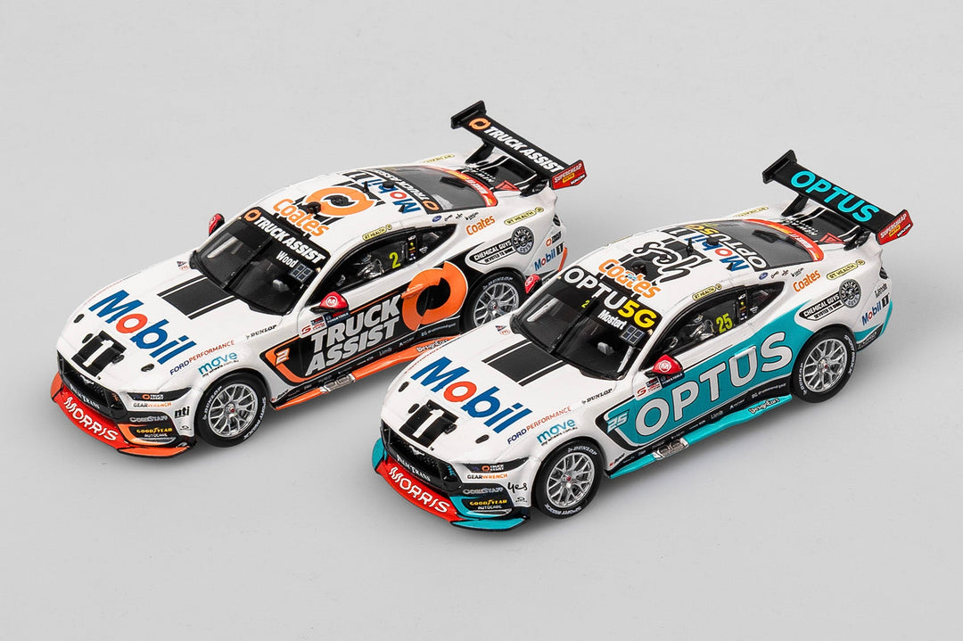 1:43 Scale Mostert + Wood WAU 2024 Mustang Supercars Released