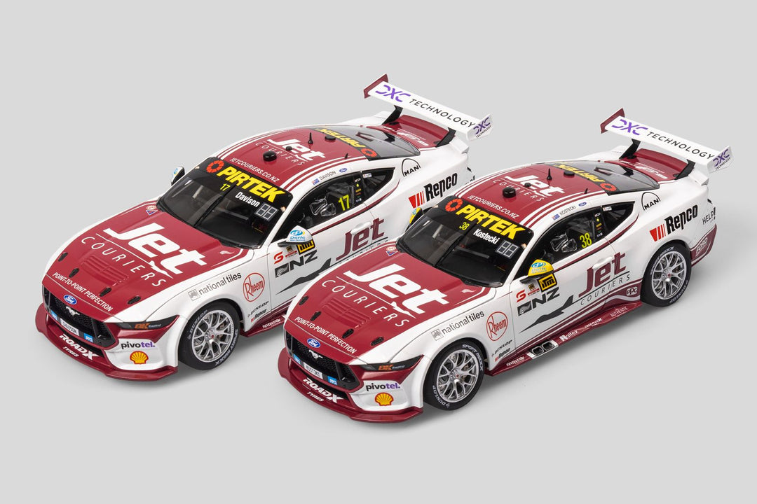 SET TO JET! DJR 2025 Jet Couriers NZ Mustangs Arrive In 1:18 Scale
