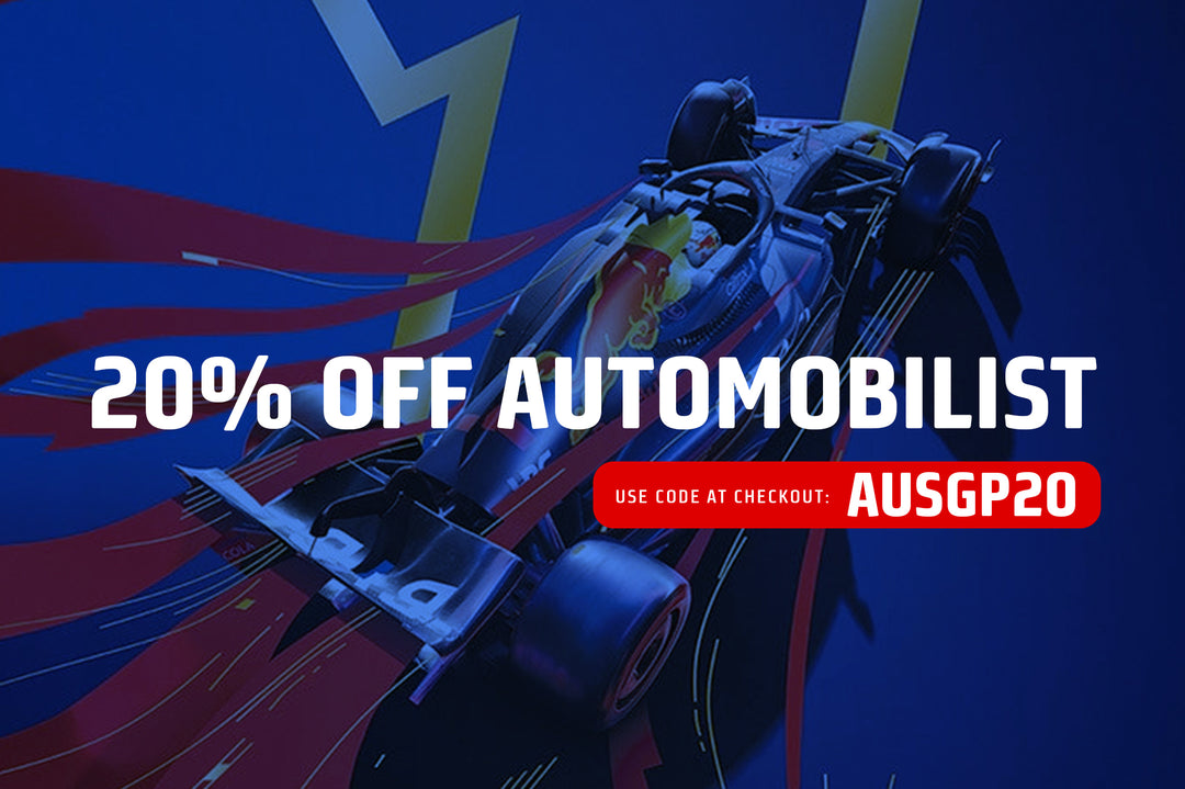 Celebrate AUS GP Week With 20% Off Automobilist Posters