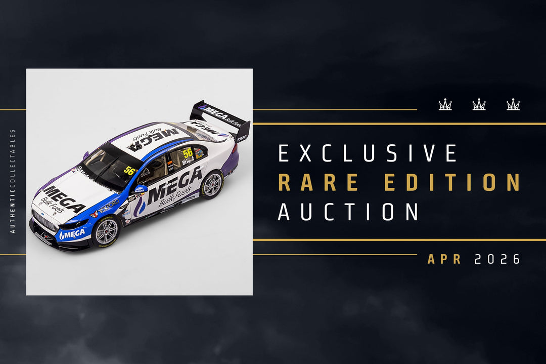 Bidding Now Open For Our 1/1 2024 Bendix Racing #10 Chevrolet Camaro and our 1/1 2017 Tickford Racing #56 Ford FGX Falcon Exclusive Rare Edition Decoration Samples