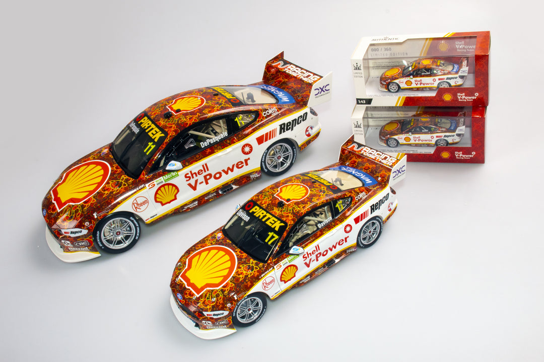 Now In Stock: Shell V-Power Racing Team 2021 Darwin Triple Crown Indigenous Livery Models In All Scales