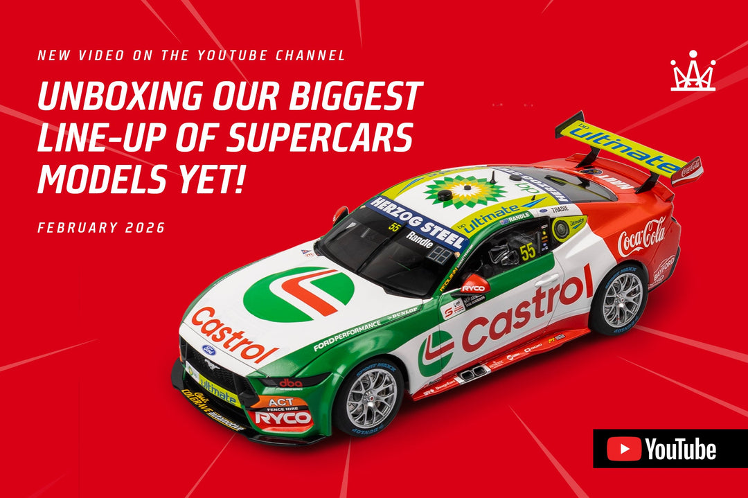 New Youtube Video: Unboxing Our Biggest Line-up of Supercars Models Yet!