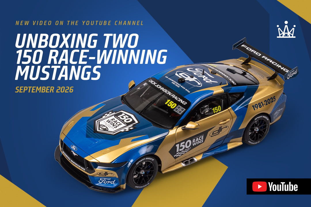 Watch Now: Unboxing Two 150 Race-Winning Mustangs... They're AWESOME!