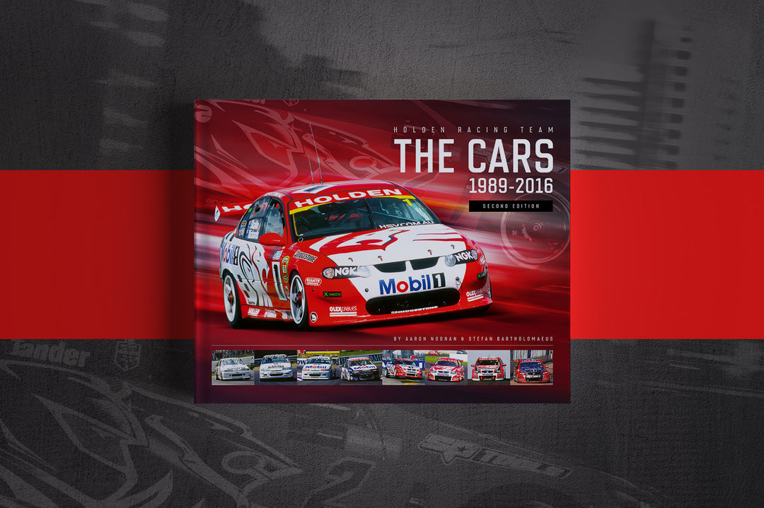 Pre-Order Alert: Holden Racing Team - The Cars: 1989-2016 Second Edition Hardcover Book