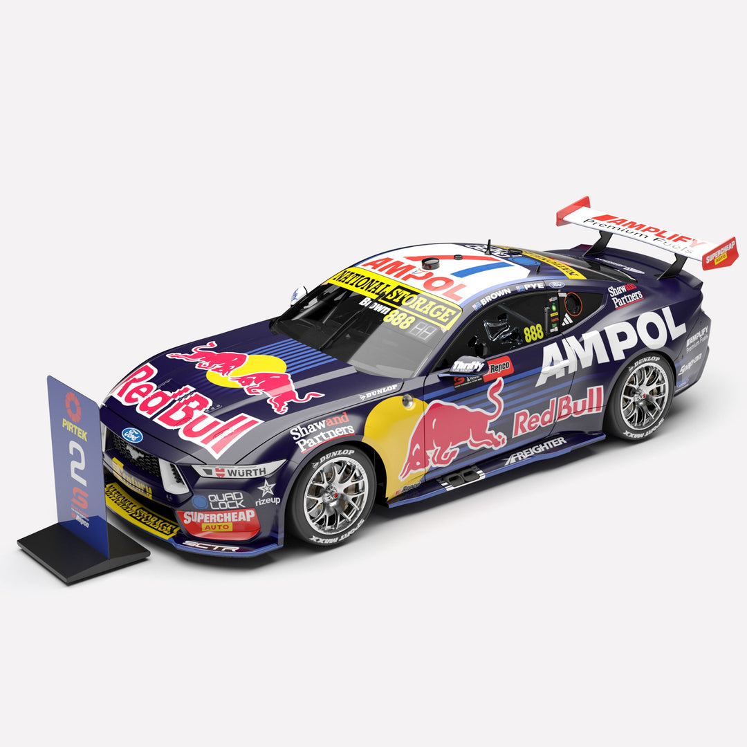 1:18 Red Bull Ampol Racing #888 Ford Mustang GT - 2026 Repco Bathurst 1000 Second Place
