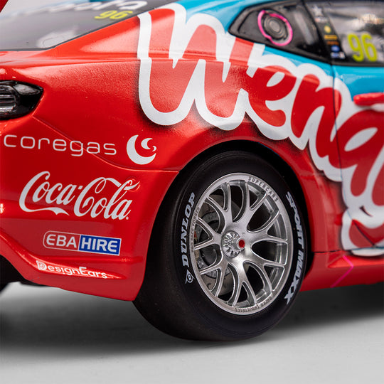 1:18 Brad Jones Racing Wendy's #96 Chevrolet Camaro ZL1 - 2024 ITM Taupo Super400 - Exclusive Edition