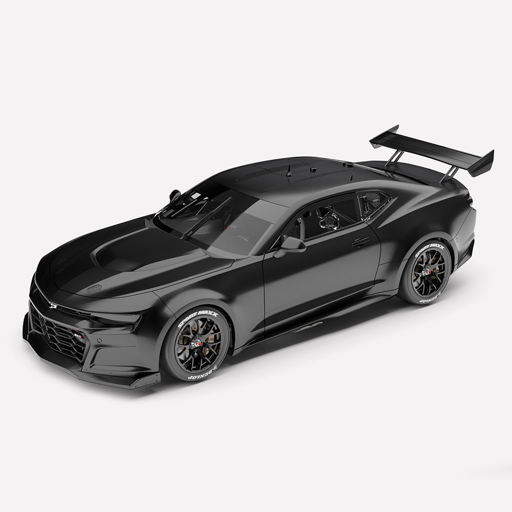 1:18 Plain Body Chevrolet Camaro ZL1 Gen3 Supercar - Matte Black