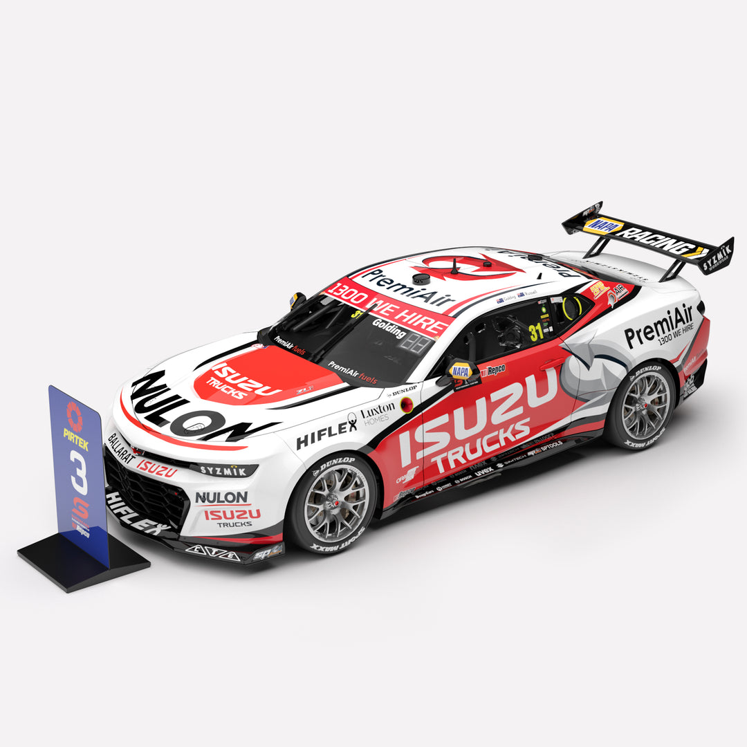 1:18 PremiAir Racing #31 Chevrolet Camaro ZL1 - 2025 Repco Bathurst 1000 Third Place