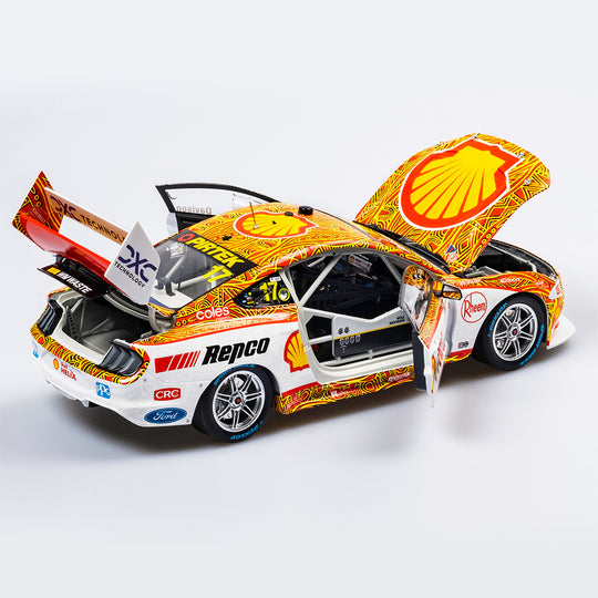 1:18 Shell V-Power Racing Team #17 Ford Mustang GT - 2022 Darwin Triple Crown Indigenous Round