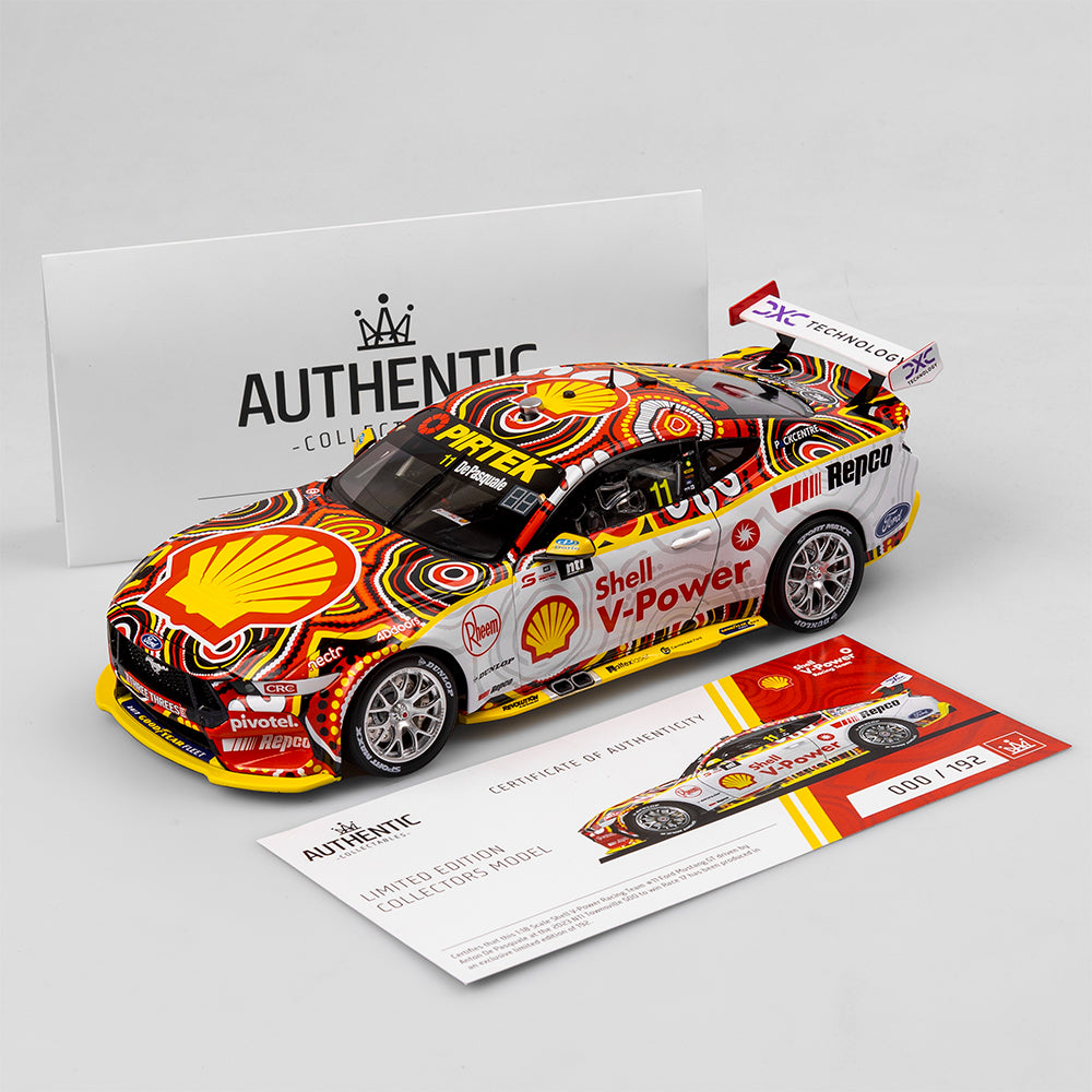 1:18 Shell V-Power Racing Team #11 Ford Mustang GT - 2023 Townsville 500 Race 17 Winner