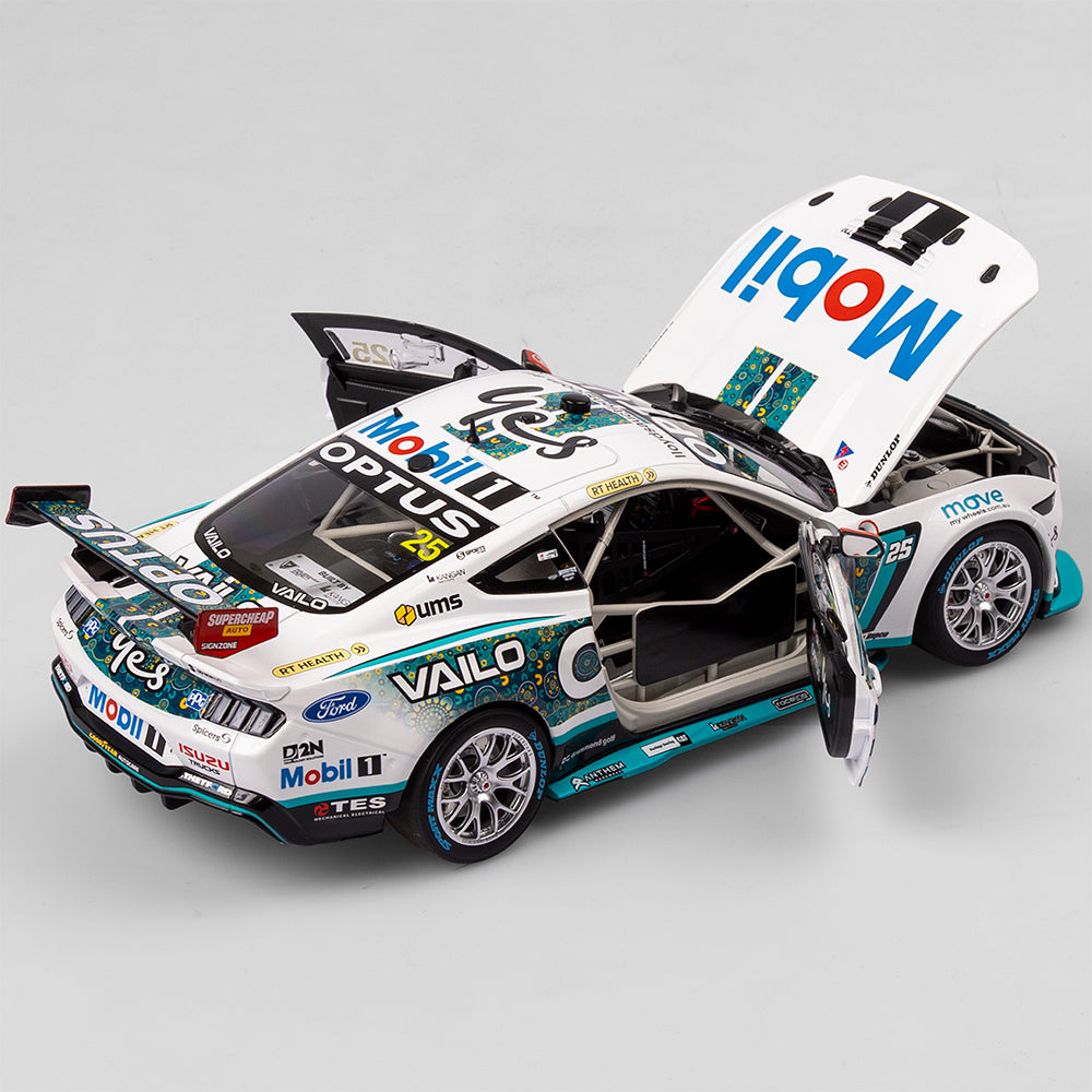 1:18 Mobil 1 Optus Racing #25 Ford Mustang GT - 2023 Darwin Triple Crown Indigenous Round