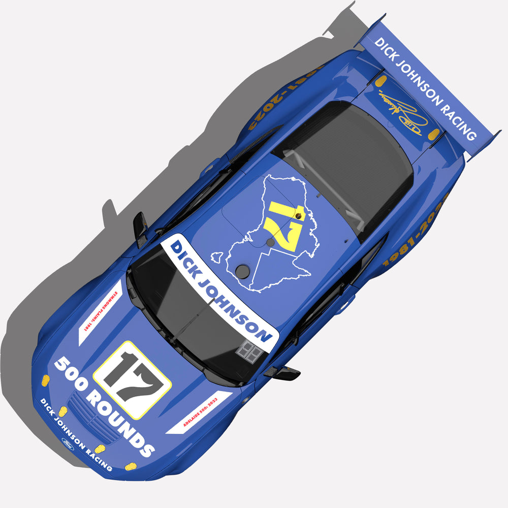 1:43 Dick Johnson Racing #17 Ford Mustang GT - 500 Rounds Celebration Livery