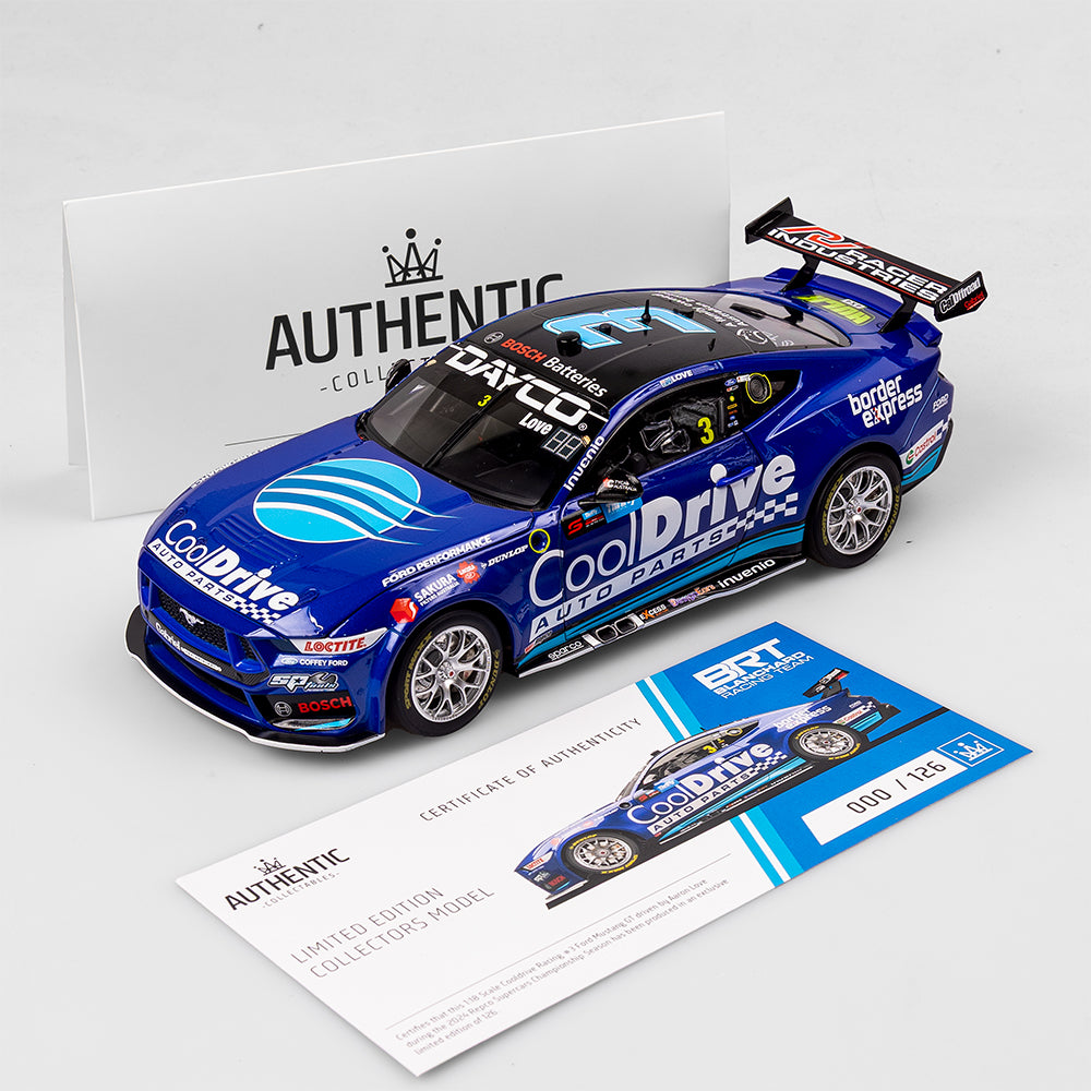 1:18 CoolDrive Racing #3 Ford Mustang GT - 2024 Supercars Championship Season