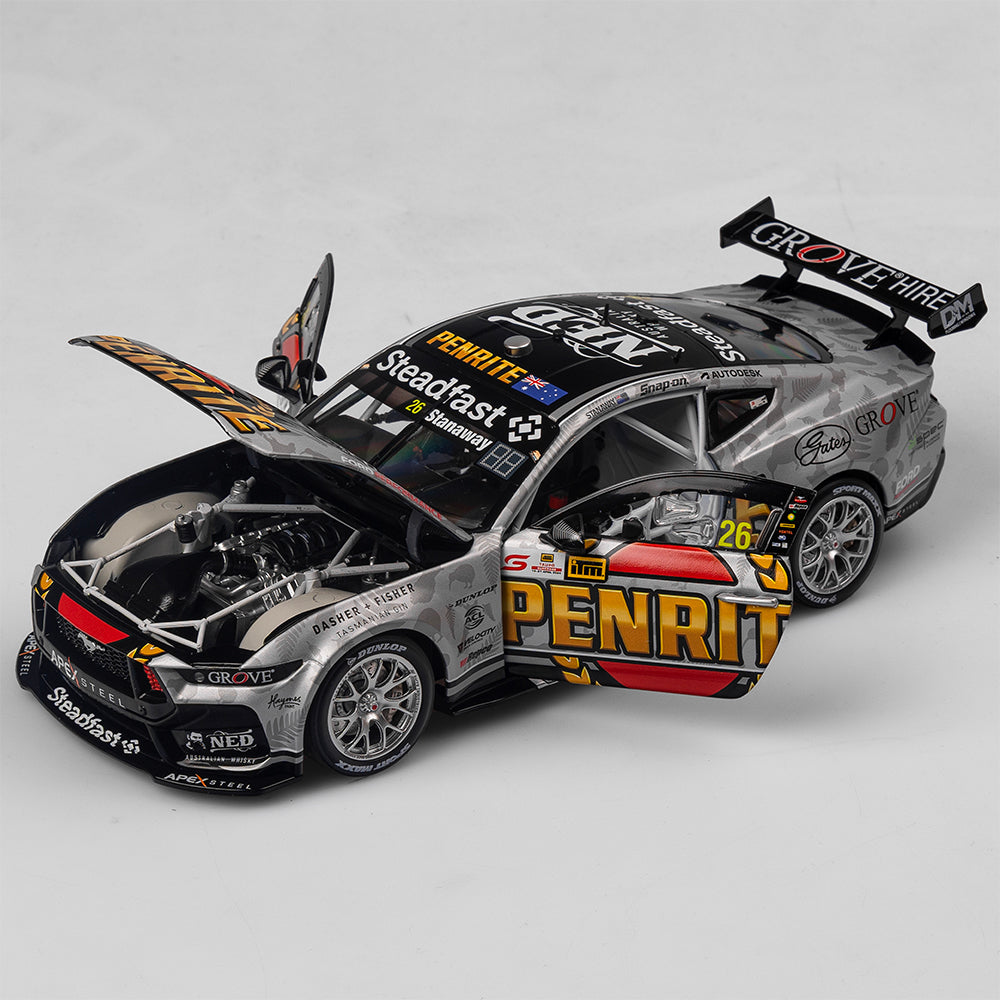 1:18 Penrite Racing #26 Ford Mustang GT - 2024 ITM Taupo Super400 Native Livery