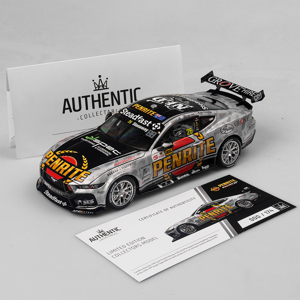1:18 Penrite Racing #26 Ford Mustang GT - 2024 ITM Taupo Super400 Native Livery