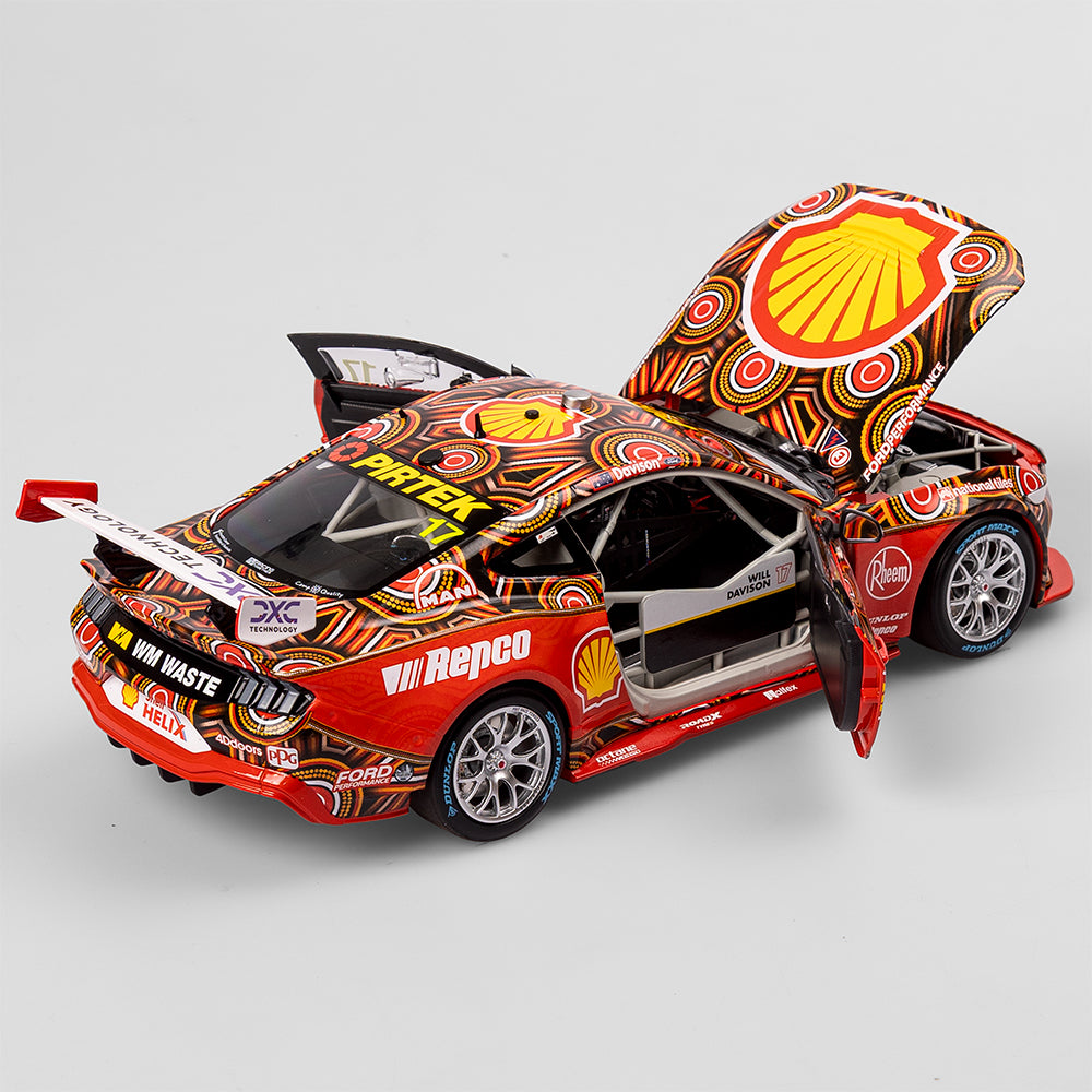 1:18 Shell V-Power Racing Team #17 Ford Mustang GT - 2024 Darwin Triple Crown Indigenous Round