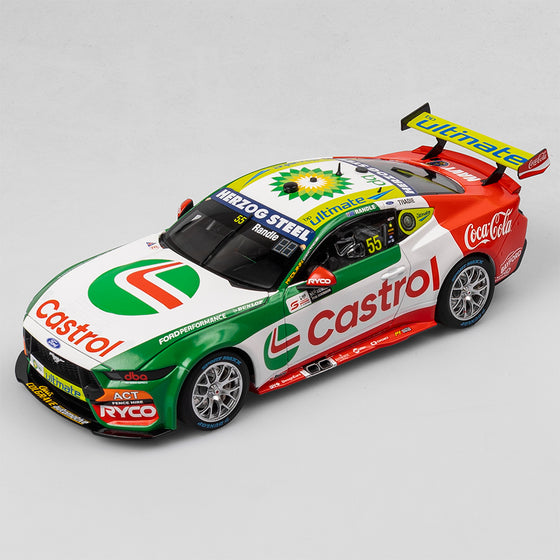 1:18 Tickford Racing #55 Ford Mustang GT - 2024 Tasmania SuperSprint Race 18 Pole Position
