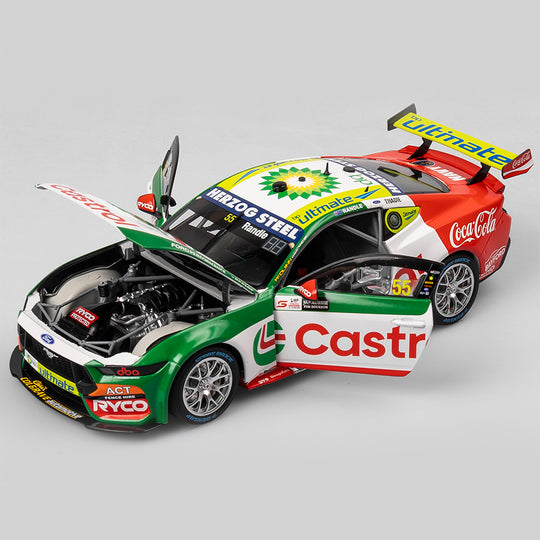 1:18 Tickford Racing #55 Ford Mustang GT - 2024 Tasmania SuperSprint Race 18 Pole Position