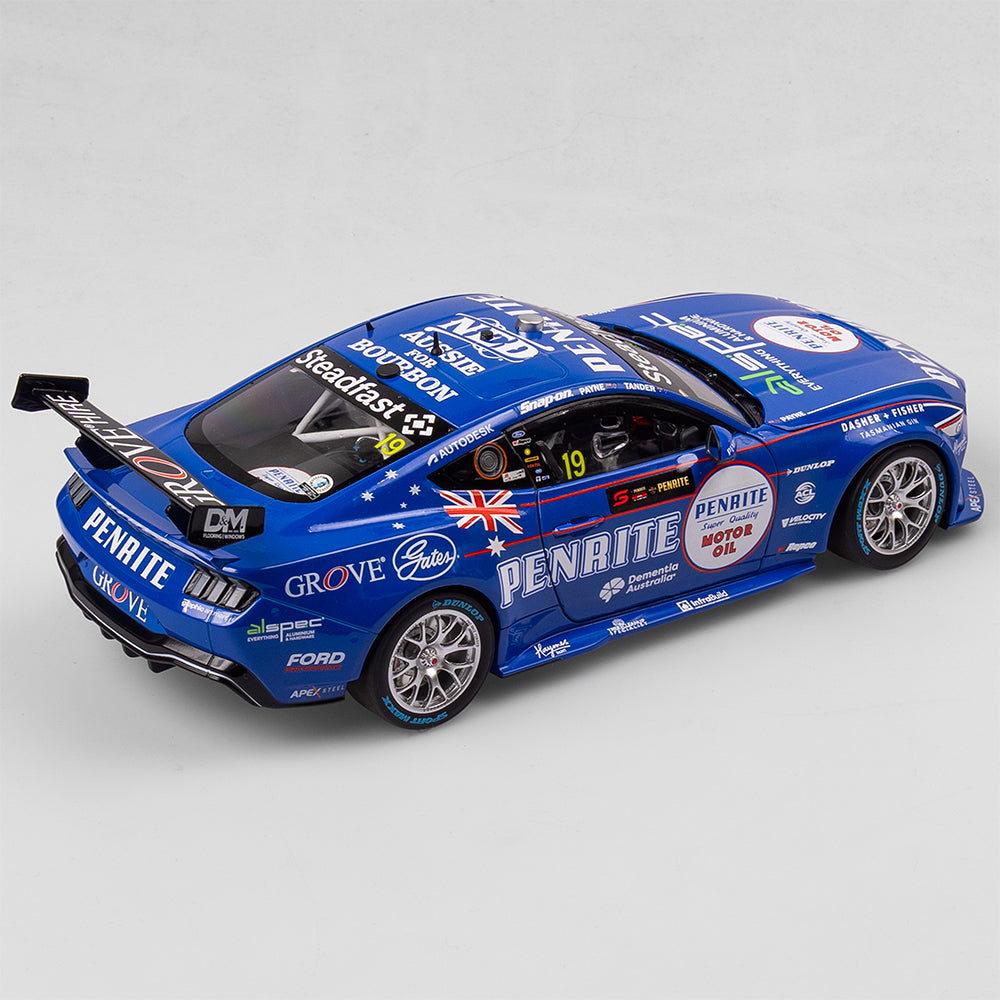 1:18 Penrite Racing #19 Ford Mustang GT - 2024 Penrite Oil Sandown 500 Retro Livery