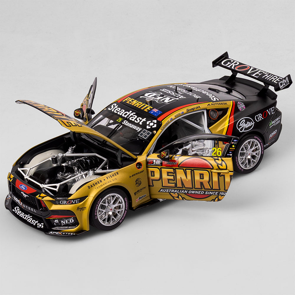 1:18 Penrite Racing #26 Ford Mustang GT - 2024 Repco Bathurst 1000 Gold Livery