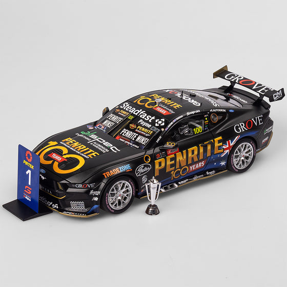 1:18 Penrite Racing #100 Ford Mustang GT - 2025 Repco Bathurst 1000 Winner