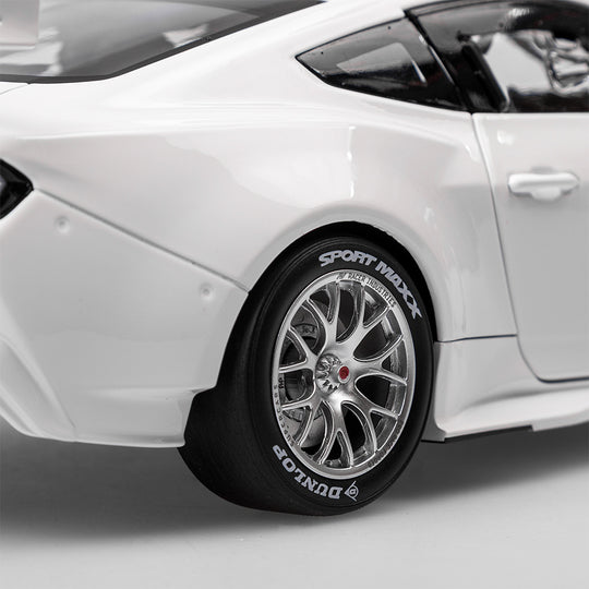 1:18 Plain Body Ford Mustang GT Gen3 Supercar - Gloss White