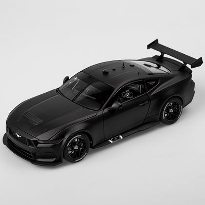 1:18 Plain Body Ford Mustang GT Gen3 Supercar - Matte Black