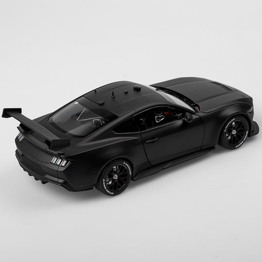 1:18 Plain Body Ford Mustang GT Gen3 Supercar - Matte Black