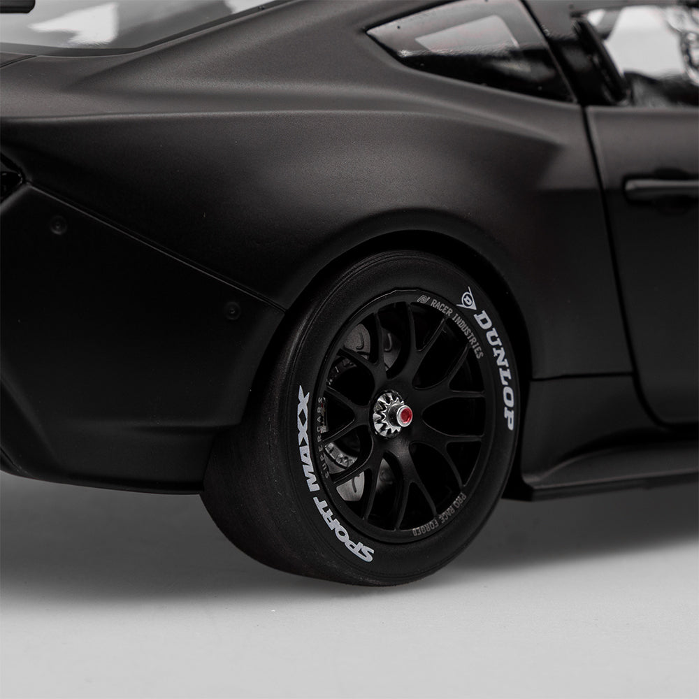 1:18 Plain Body Ford Mustang GT Gen3 Supercar - Matte Black