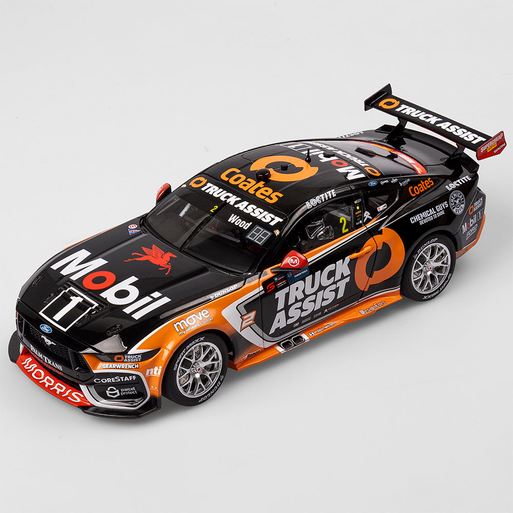 1:18 Mobil 1 Truck Assist Racing #2 Ford Mustang GT - 2025 Perth Super 440 Race 14 Winner Exclusive Edition
