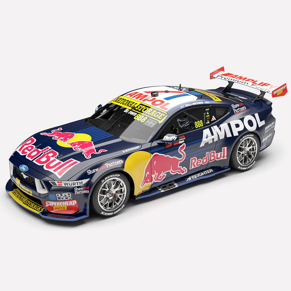 1:18 Red Bull Ampol Racing #888 Ford Mustang GT - 2026 Melbourne SuperSprint Race 7 Pole Position
