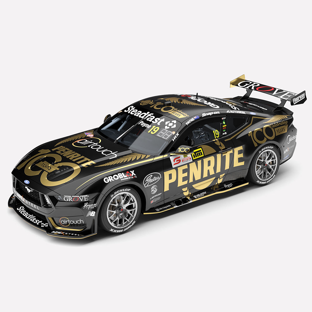1:43 Penrite Racing #19 Ford Mustang GT - 2026 ITM Christchurch Super 440 Race 12/13 Winner