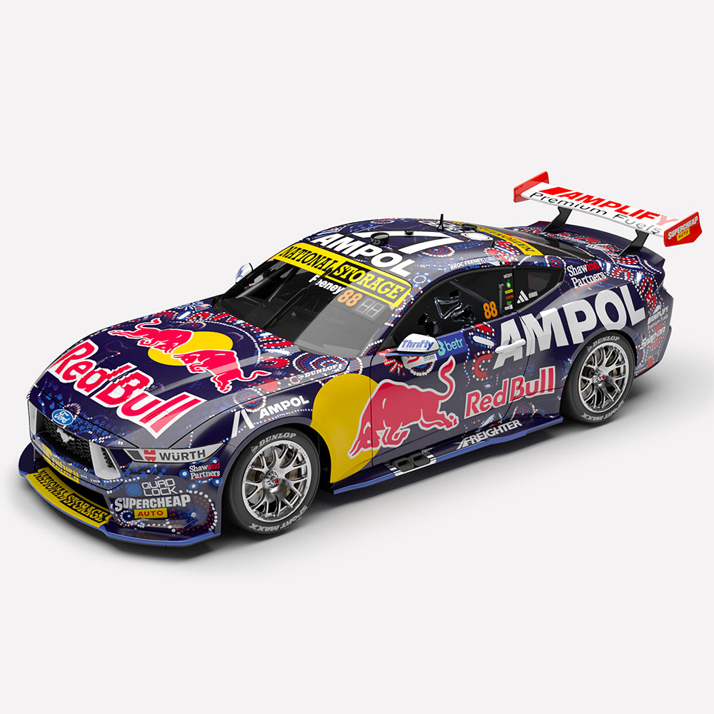 1:18 Red Bull Ampol Racing #88 Ford Mustang GT - 2026 Betr Darwin Triple Crown Indigenous Round