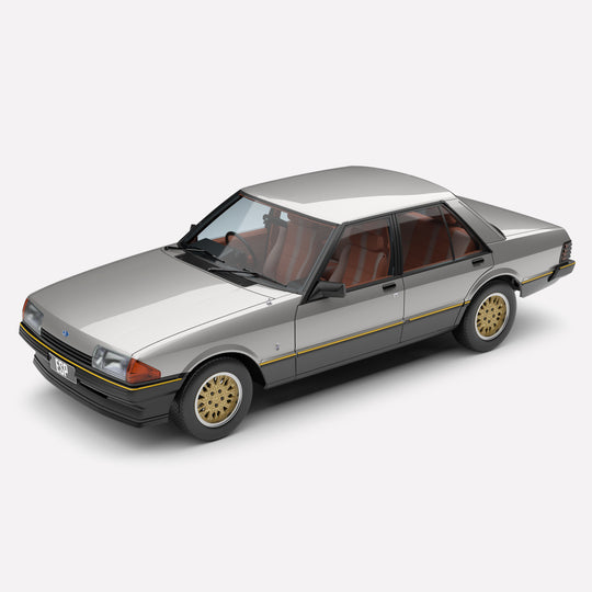 1:18 Ford XE Falcon ESP - Silver Grey over Charcoal
