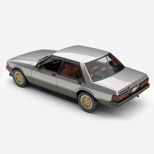 1:18 Ford XE Falcon ESP - Silver Grey over Charcoal