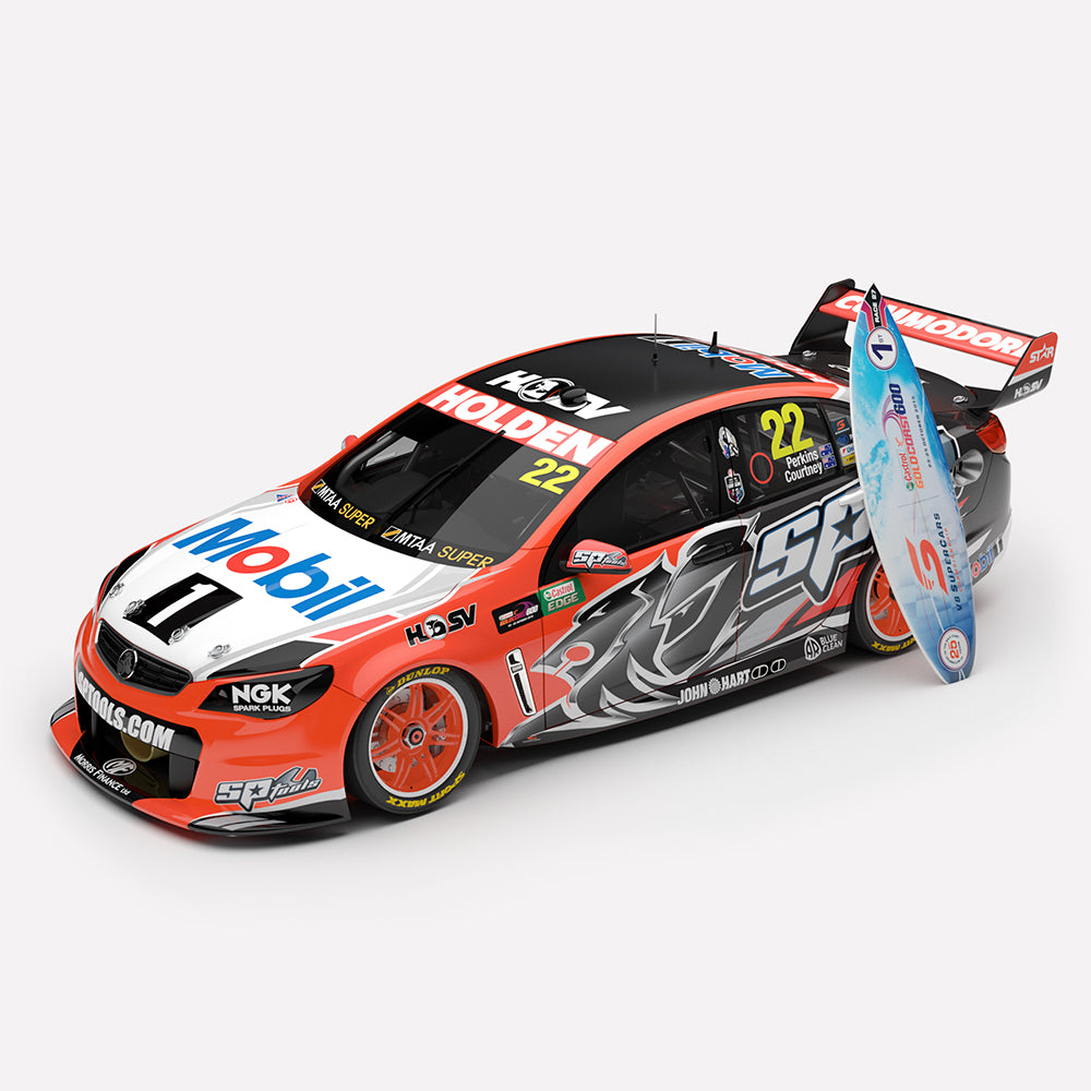 1:18 Holden Racing Team #22 Holden VF Commodore Supercar - 2015 Castrol Gold Coast 600 Race 27 Winner