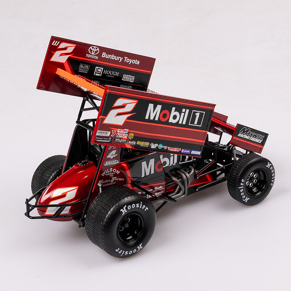 1:18 Krikke Motorsport #2 Sprintcar - 2024/2025 USA Vs WA Speedweek Series Winner