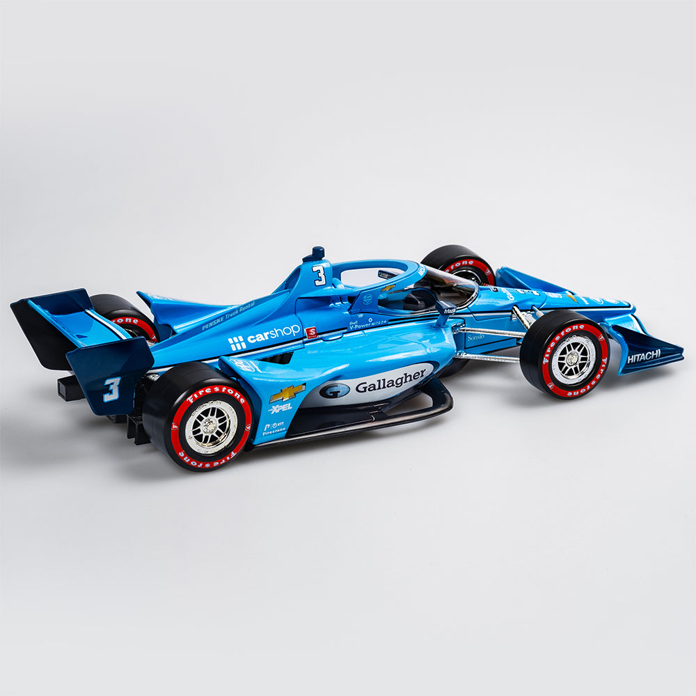 1:18 Team Penske #3 Gallagher Insurance Dallara Chevrolet IndyCar - 2022 Gallagher Grand Prix - Driver: Scott McLaughlin (Signature Edition)