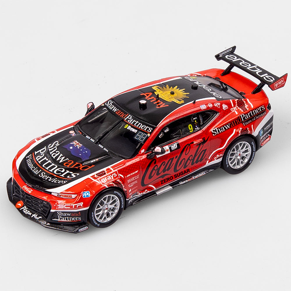1:43 Coca-Cola Racing By Erebus #9 Chevrolet Camaro ZL1 - 2023 Townsville 500 Race 16 Winner