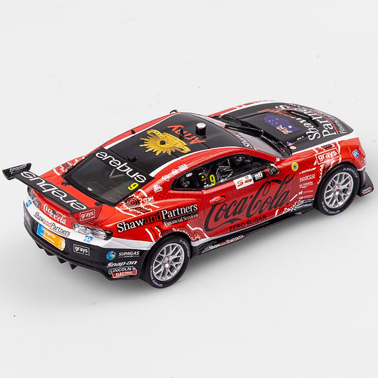 1:43 Coca-Cola Racing By Erebus #9 Chevrolet Camaro ZL1 - 2023 Townsville 500 Race 16 Winner