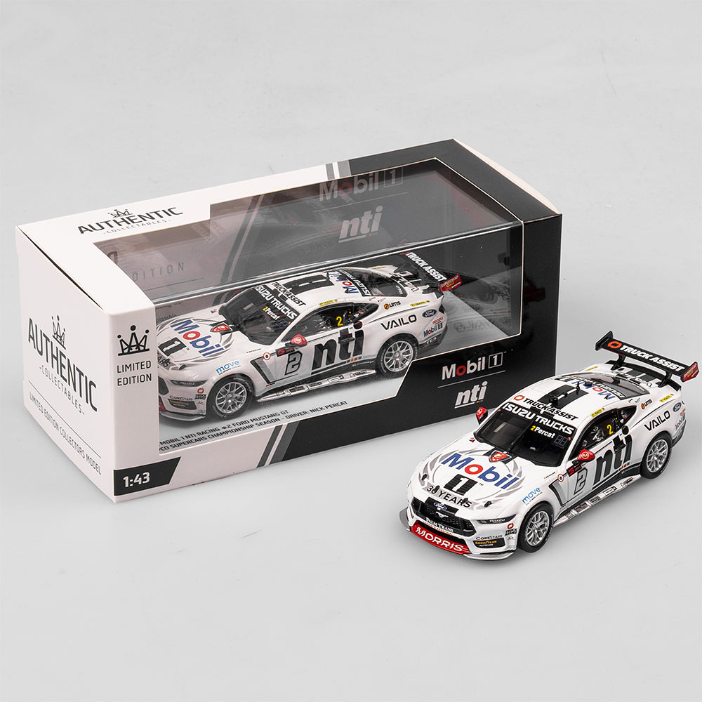 1:43 Mobil 1 NTI Racing #2 Ford Mustang GT - 2023 Supercars Championship Season