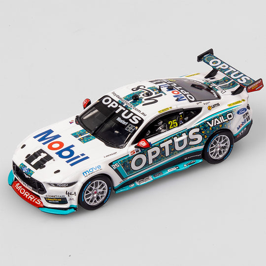 1:43 Mobil 1 Optus Racing #25 Ford Mustang GT - 2023 Darwin Triple Crown Indigenous Round